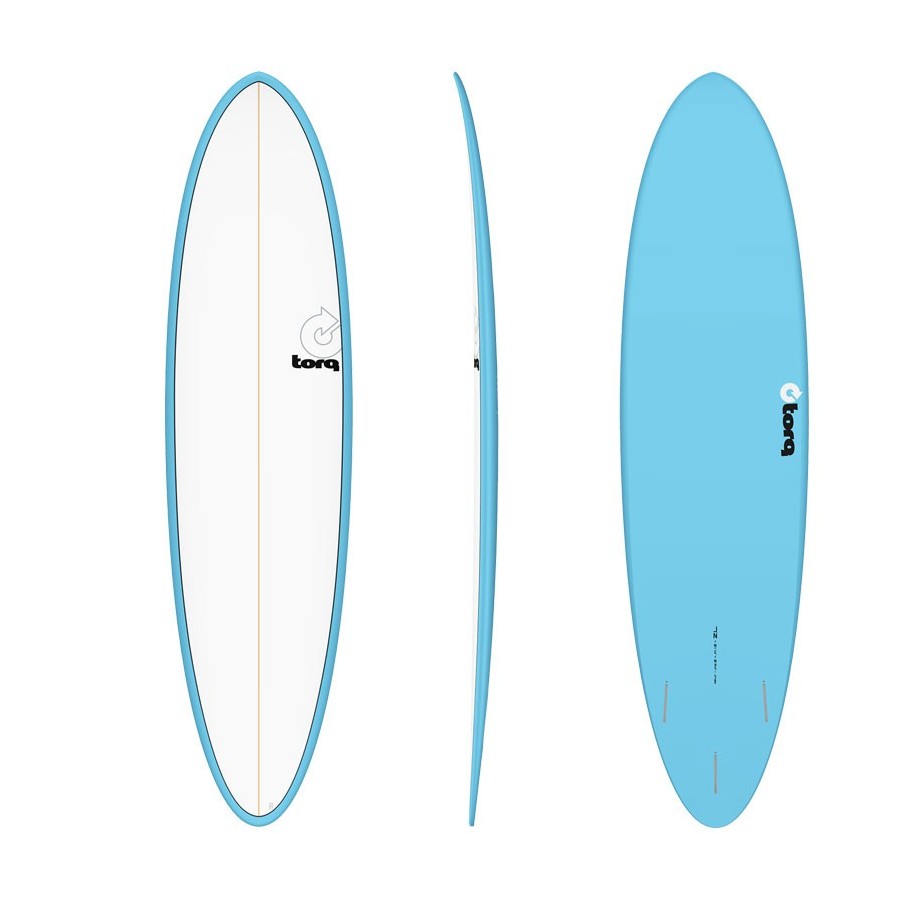 Planche de surf Funboard Torq 7'2 Pinline Color Blue