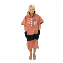 All In Poncho Junior Crew gamer brown