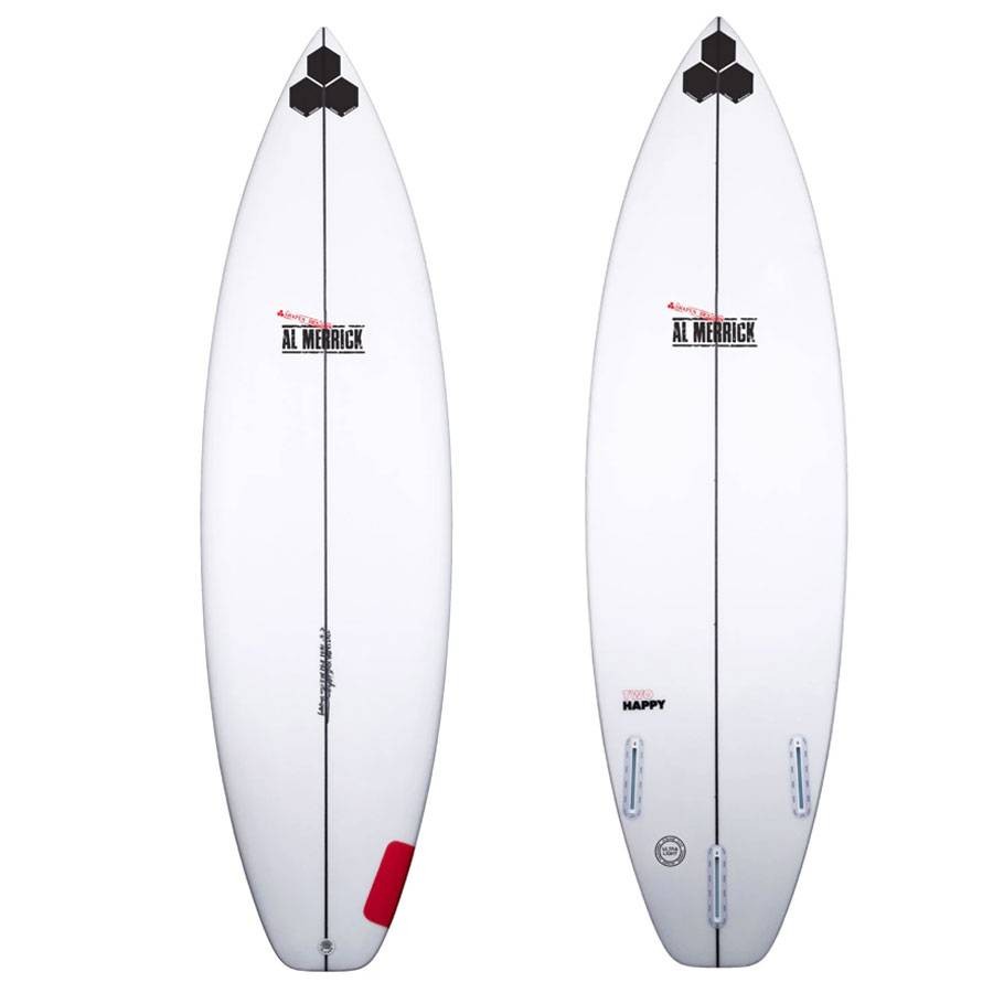 Channel Islands Surboards Two Happy Futures Fins - Squash Tail