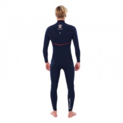Combinaison Rip Curl FlashBomb Search 3/2 Zip Free - Navy / Red