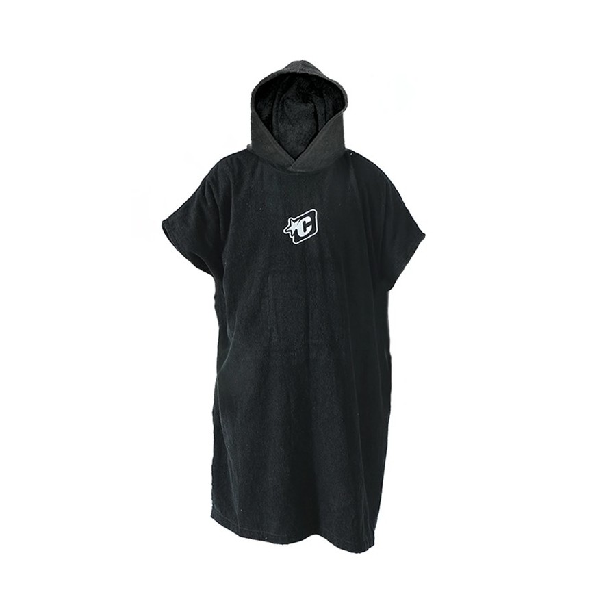 Poncho Creatures of Leisure - Black