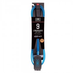 Ocean & Earth Leash Longboard One-XT Knee Comp 9'0 black blue