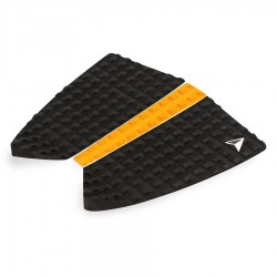 Pad de Surf Roam 2+1 Tail Pad Black Orange Profil