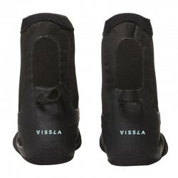Vissla Chaussons 7 Seas 5mm Round Toe - Black