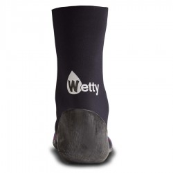 Wetty - chaussons néoprène 5mm coupe large black