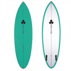 Channel Islands Surfboards Twin Pin FCSII - Tint Green