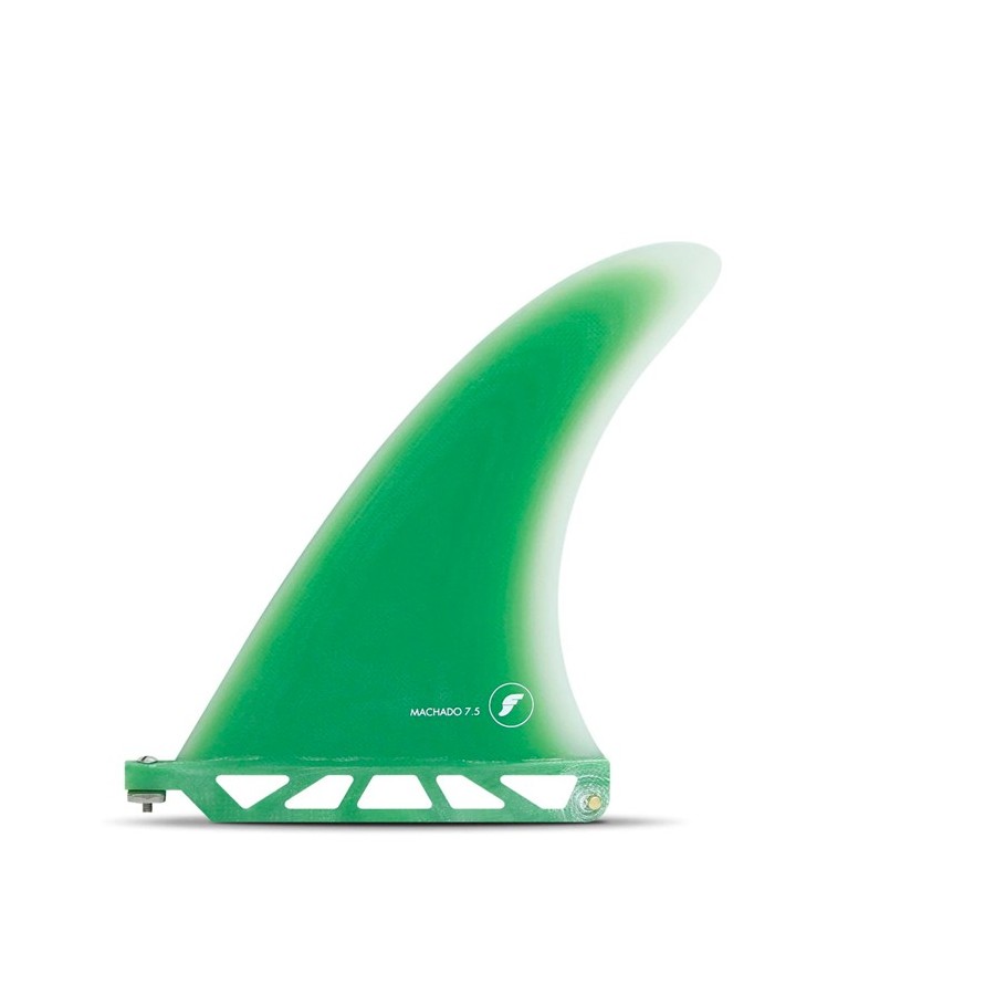 Dérive Single Futures Fins Rob Machado 7.5" Fiber Glass - Clear Green