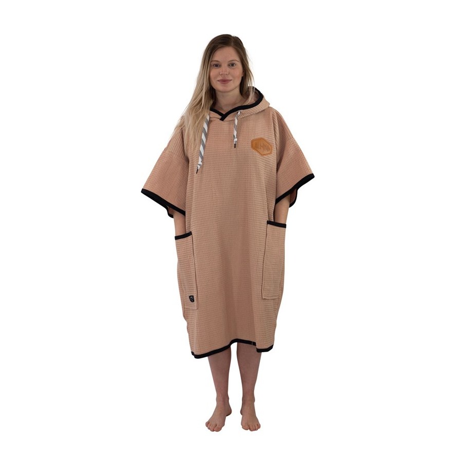 Poncho All-In T Light - Dark Pink / Waffle