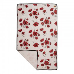 All In  Beach Catch Towel - Coquelicot