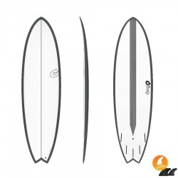 Planche de Surf Torq Mod Fish TET-CS 6'6 Grey Rail