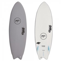 Mick Fanning Softboards x DHD Twin grey Futures Fins