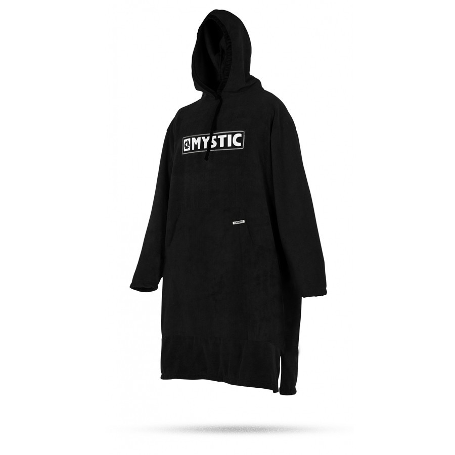 Poncho Mystic Long - Black / Grey