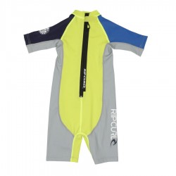Rip Curl Lycra wetsuit Kids Option manches courtes blue